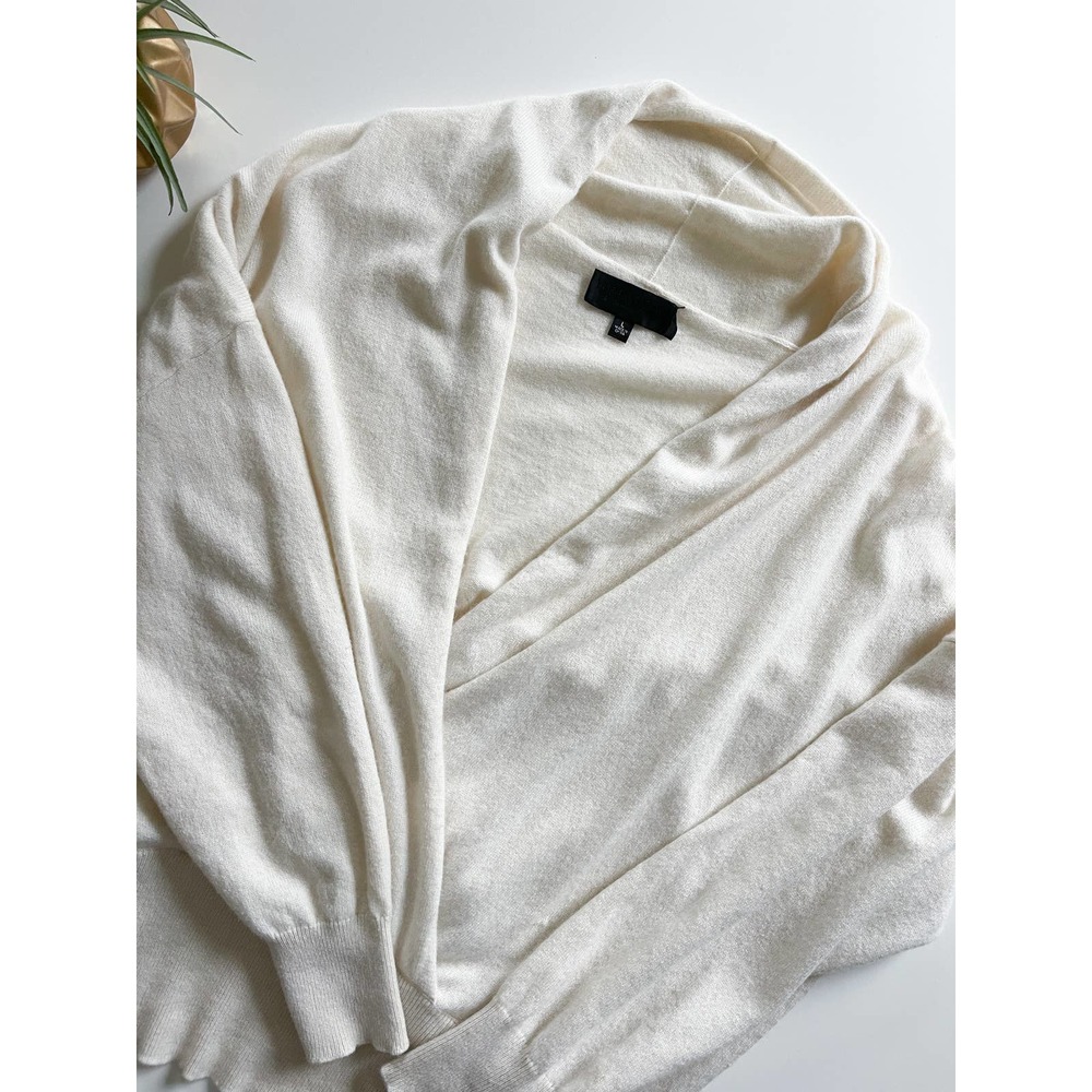Nili Lotan Lakota Cashmere Sweater in Ivory Size Large - Picture 8 of 11